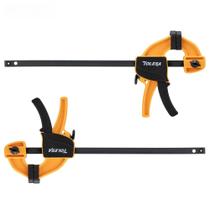 Conjunto de 2 Braçadeiras de Barra para Carpintaria - 6" - Troca Rápida