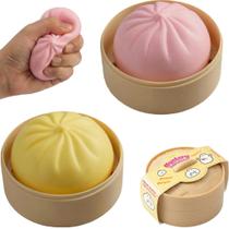 Conjunto de 2 brinquedos antiestresse squishy de bolinho Plman Conjunto de 2 brinquedos antiestresse squishy de bolinho Plman