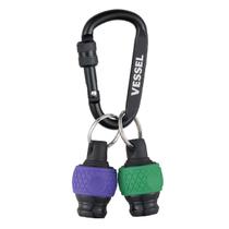 Conjunto de 2 coletores rápidos Bit Holder Vessel QB-22K2GV Ball Grip