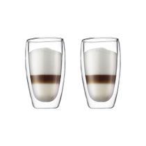 Conjunto de 2 Copos Bodum Pavina Double Wall 450ml (15oz)