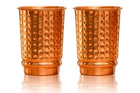 Conjunto de 2 Copos de Cobre Puro 350 ml 2activelife Conjunto de 2 Copos de Cobre Puro 350 ml 2activelife