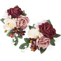 Conjunto de 2 corpetes de ombro Alecono Red para casamento