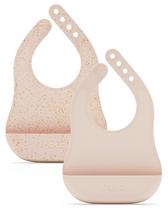 Conjunto de 2 em silicone impermeável Baby Bib Lalo The Bib
