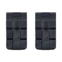 Conjunto de 2 fechos duplos médios pretos Pelican