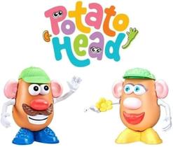 Conjunto de 2 Figuras de Brinquedo Sr. e Sra. Cabeça de Batata Kid Stuff