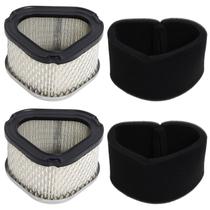 Conjunto de 2 filtros de ar Podoy compatível com John Deere e Kohler Conjunto de 2 filtros de ar Podoy compatível com John Deere e Kohler