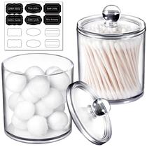 Conjunto de 2 frascos de boticário Qtip Dispenser SheeChung - 360 ml