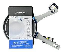 Conjunto De 2 Frigideiras 20 Ceramica Saphir Blue - Jomafe Conjunto De 2 Frigideiras 20 Ceramica Saphir Blue - Jomafe