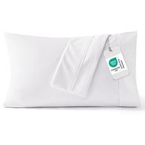 Conjunto de 2 Fronhas Bedsure Brancas 51x66 cm Microfibra
