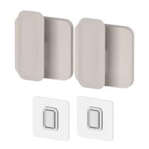 Conjunto de 2 Ganchos de Parede Eleve Bege - Ou Conjunto de 2 Ganchos de Parede Eleve Bege - Ou