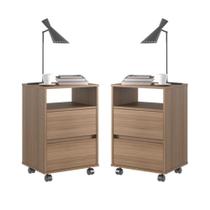 Conjunto de 2 Gaveteiros Flox Affara