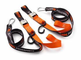 Conjunto de 2 Gravatas KTM Premium U6910047 com Presilhas Macias