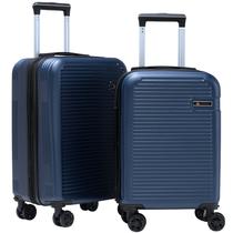 Conjunto De 2 Malas Viagem Para Bordo De Fibra Rígida - Rodas 360 Anac 10kg