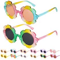 Conjunto de 2 Óculos de Sol Infantis Mdvora Flower - 12 Cores