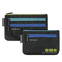 Conjunto de 2 Organizadores de Passaporte com Bloqueio RFID Travelon