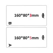 Conjunto De 2 Peças De Base De Corte De Acrílico Transparente Para Máquinas De Corte E Embossagem