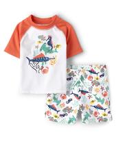 Conjunto de 2 peças de baú de banho e Rashguard The Children's Place Boys