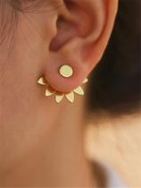 Conjunto De 2 Peças De Brincos Elegantes Com Flores Para Mulheres, Uso Diário, Presente De Feriado