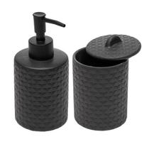 Conjunto de 2 Peças de Cerâmica para Banheiro - Lyor