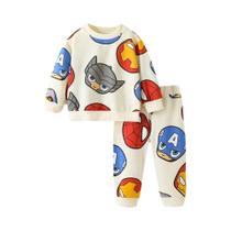 Conjunto De 2 Peças De Moletom Com Manga Comprida E Calça De Moletom Da Minnie Para Bebês Meninos E Conjunto De 2 Peças De Moletom Com Manga Comprida E Calça De Moletom Da Minnie Para Bebês Meninos E