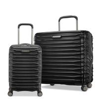 Conjunto de 2 peças expansível para bagagem Samsonite Stryde 2, preto