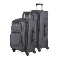 Conjunto de 2 peças expansível para bagagem SwissGear Sion Softside cinza