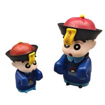 Conjunto de 2 peças Figure Crayon Shin-chan em PVC pequeno e grande Conjunto de 2 peças Figure Crayon Shin-chan em PVC pequeno e grande