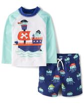 Conjunto de 2 peças Swimsuit The Children's Place Toddler 4T