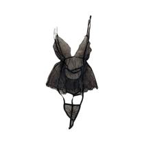 Conjunto De 2 Peças: Top Cropped Rosa Fofo Com Babados Sem Mangas E Minissaia - Pijama Casual Sexy