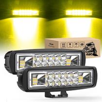 Conjunto de 2 Pods de Luz LED Nilight Amarelo 15 cm 60W Conjunto de 2 Pods de Luz LED Nilight Amarelo 15 cm 60W