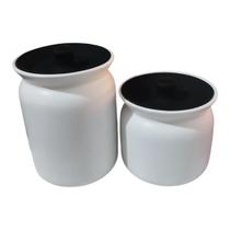 conjunto de 2 Potes 850cm+500cm