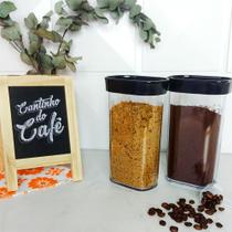 Conjunto de 2 Potes Herméticos 500ml Helsim Conjunto de 2 Potes Herméticos 500ml Helsim