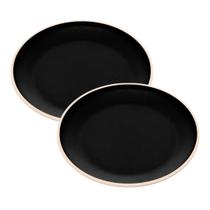 Conjunto De 2 Pratos Para Um Casal Único Amor E Refeições