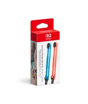 Conjunto de 2 pulseiras Joy-Con para Nintendo Switch 2 azul claro/vermelho