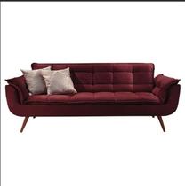 Conjunto de 2 Sofás Opala 1,80M Suede Bordô / decoração , Sala , recepção Conjunto de 2 Sofás Opala 1,80M Suede Bordô / decoração , Sala , recepção