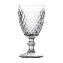 Conjunto de 2 Taças de Vinho Bico de Abacaxi Transparente