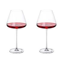 Conjunto De 2 Taças De Vinho De Cristal Sem Chumbo Elegantes Para Casamentos, Aniversários E Festas Conjunto De 2 Taças De Vinho De Cristal Sem Chumbo Elegantes Para Casamentos, Aniversários E Festas