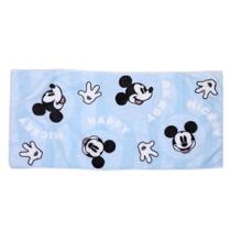 CONJUNTO DE 2 TOALHAS DE BANHO INFANTIL MODELO DISNEY MICKEY MOUSE TAMANHO 75X35cm. - MINISO