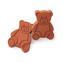 Conjunto de 2 ursos Terracotta Brown Sugar Keeper e Saver Fox Run Bear