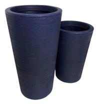 Conjunto De 2 Vasos De Planta Grande Decorativo Para Jardim - Alpe & Aritana