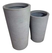 Conjunto De 2 Vasos De Planta Grande Decorativo Para Jardim - Alpe & Aritana