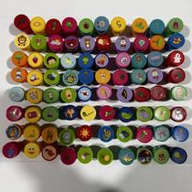 Conjunto De 20 Carimbos Autoentintados Sortidos Para Crianças, Carimbo De Rosto Sorridente Para