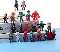 Conjunto de 20 Figuras de Ação Mini Heróis Titan Hero Série 4 cm