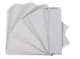 Conjunto de 20 Tear de Papelão Canaletado Largo Jack Richeson Conjunto de 20 Tear de Papelão Canaletado Largo Jack Richeson