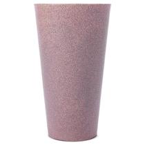 Conjunto de 20 Vasos Decorativo para Plantas Conico Aldora 66 Cinza