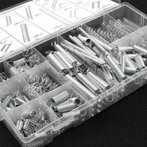 Conjunto De 200PCS De Molas De Tensão E Compressão Em 20 Tamanhos Diversos Em Caixa