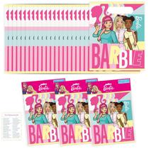 Conjunto de 24 Bolsas para Festa de Aniversário da Barbie + Lista de Verificação Conjunto de 24 Bolsas para Festa de Aniversário da Barbie + Lista de Verificação