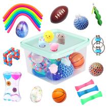 Conjunto de 24 brinquedos antistresse KINGYAO para adultos