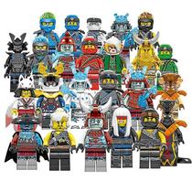 Conjunto de 24 Mini Figuras Ninjago - Brinquedos Colecionáveis