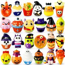Conjunto de 24 peças de brinquedos Halloween Squishies vkovnis para crianças